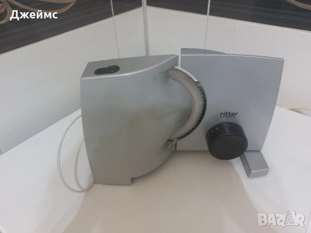 Колбасорезачка Ritterwerk, Многофункционална машина за рязане, 65 W, Дебелина на рязане 0 - 20 mm