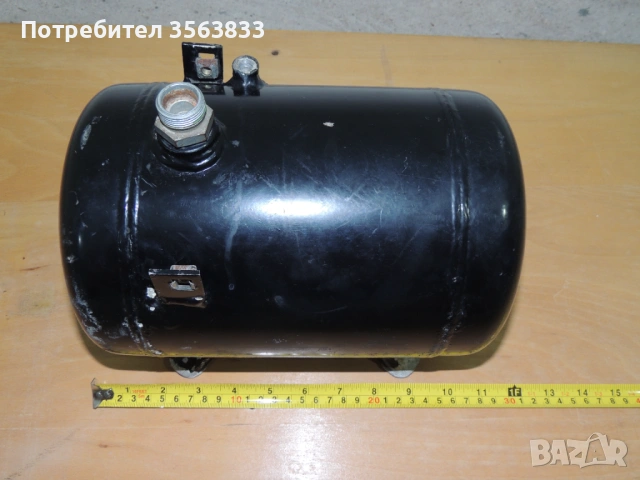 Алуминиева бутилка за въздух 6 литра Max:16 Bar, снимка 2 - Компресори - 53965567