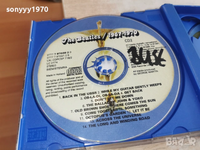 THE BEATLES X2 CD-ВНОС GERMANY 2805261849H2E6R, снимка 16 - CD дискове - 54702876