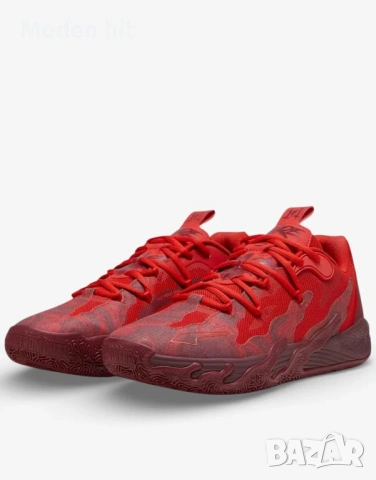 Оригинал! PUMA х LaMelo Ball Mb.03 Basketball Shoes Red мъжки маратонки, снимка 3 - Маратонки - 54680388