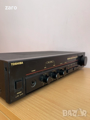 Рядък японски усилвател Toshiba SB-M17, снимка 2 - Ресийвъри, усилватели, смесителни пултове - 54592505