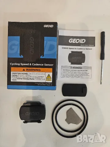 Двурежимен сензор за скорост и каданс Geoid CS600, снимка 2 - Велосипеди - 55504534