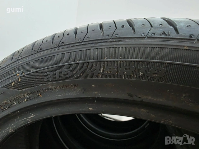 4бр летни гуми 215/45/18 HANKOOK L06062 , снимка 6 - Гуми и джанти - 55011476