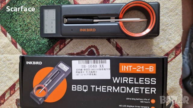 INKBIRD Безжичен термометър,термосонда за грил,барбекю., снимка 8 - Барбекюта - 54196656