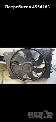 Mercedes c220cdi w204 вентилатор/перка охлаждане
