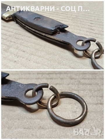 Стар Немски Масат, Точило За Ножове F. DICKI. / НОМЕР 1781., снимка 11 - Антикварни и старинни предмети - 54001993