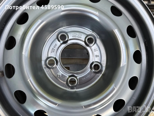 4бр.Оригинални железни джанти 15цола 5x114.3 за Hyundai,Kia,Mitsubishi,Mazda, снимка 17 - Гуми и джанти - 54942269