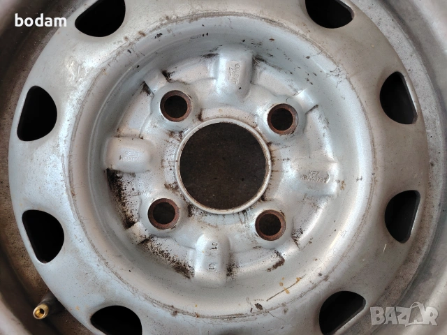 Железни джанти 14” - за Volkswagen GolF II и Jetta II   , снимка 5 - Гуми и джанти - 55236401