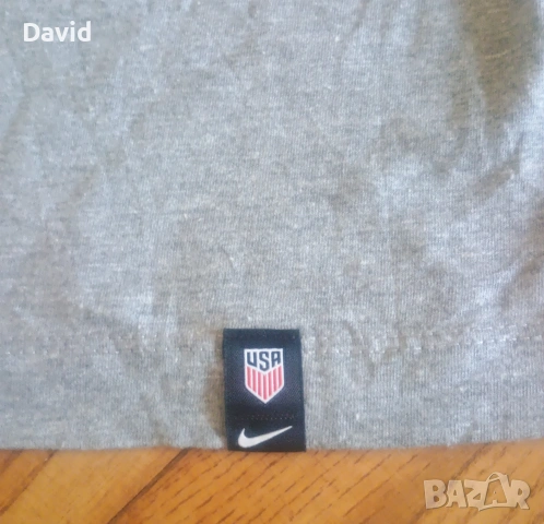 Оригинална Памучна фланелка на САЩ Nike Swoosh T-SHIRT, снимка 3 - Тениски - 54585620