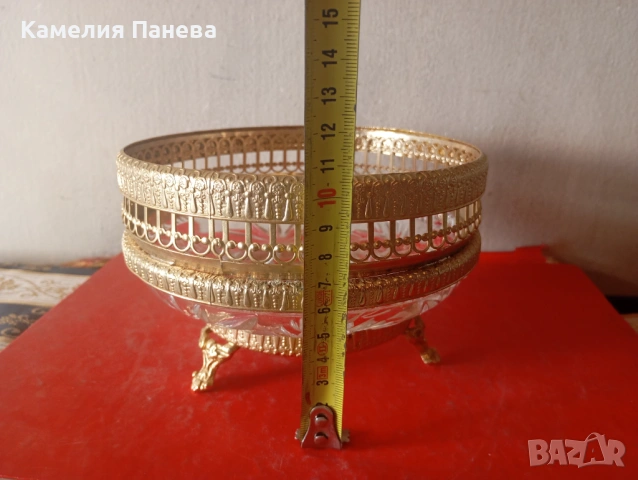 Винтидж купа,фруктиера,бонбониера, снимка 2 - Други ценни предмети - 54932838