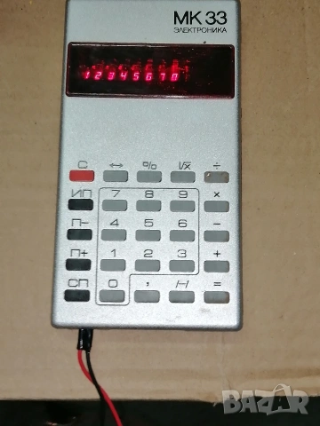 Ретро, калкулатор ЕЛЕКТРОНИКА МК 33 от СССР , снимка 3 - Антикварни и старинни предмети - 54211717