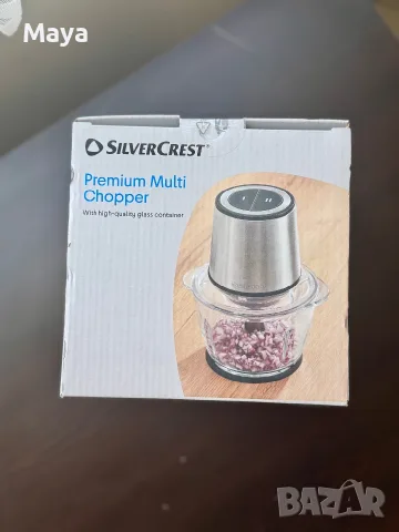 НОВ SilverCrest Premium Multi Chopper 500W 1.2L – Запечатан, снимка 2 - Чопъри и пасатори - 55363693