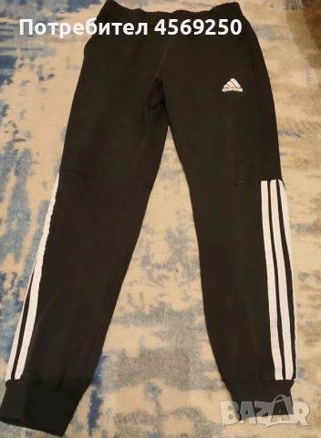 Оригинален Мъжки Долен Анцуг Adidas, Черен, РазмерМ, ТОП СТИЛ