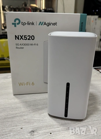 Рутер 5G Wi-Fi 6 TP-Link NX520 към А1 Net Box