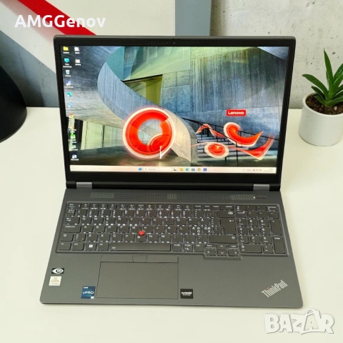 16’ WUXGA IPS/i9-12950HX/RTX A4500 16GB/Thinkpad P16/64GB DDR5/1TB SSD, снимка 2 - Лаптопи за работа - 54211884