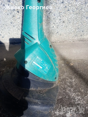 Електрически тример Бош, снимка 5 - Градинска техника - 54160576