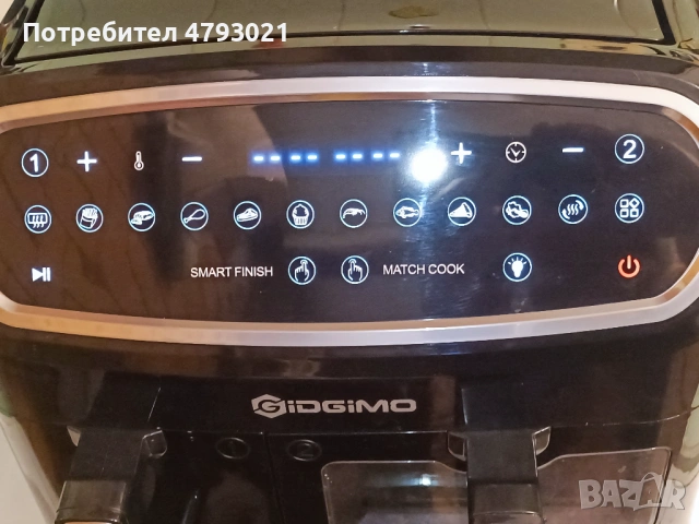 Air fryer GiDGiMO, снимка 4 - Фритюрници - 54553112