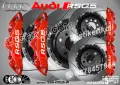 Audi RSQ5 надписи за капаци на спирачни апарати , снимка 5