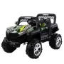 Детско електрическо бъги 4×4 с дистанционно, LED, USB и MP3 – 4 мотора, зелено, снимка 5