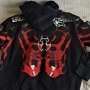 Sisley щампа трайбъл hoodie суитчър Nogodz Fedez hip hop нов с етикет оригинал, снимка 2