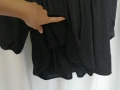 Gina Tricot къса дамска кокетна сатенена рокля с корсет и широки ръкави р-р М (EU 38-40), снимка 11