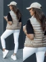 Дамско ватирано яке без ръкави с изправена яка STYLISHZ, 4цвята , снимка 5
