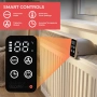 интелигентен вентилатор за радиатор, 41 см, акумулаторна батерия 5200 mAh, автоматичен термостат, снимка 2