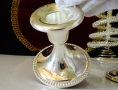 Английски посребрен свещник,печат. , снимка 2
