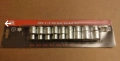 AOK TOOLS КАЧЕСТВЕНИ 9бр 1/2 звезди вложки комплект  CHROME VANADIUM, снимка 2