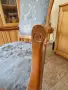 Старинно кресло (стол) от дърво с нова тапицерия, снимка 5