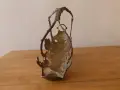 Метална стойка поставка за бутилка вино, снимка 3