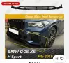 НОВО! Преден лип спойлер bmw x5 g05 2018-2022/добавка към предна броня, снимка 1