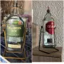 Празни бутилки от уиски 4.5 литра с метални люлки (Tullamore Dew и Grant's), снимка 1