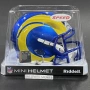 Каска Los Angeles Rams Speed ​​Mini, Riddell, лицензирана от NFL, чисто нова!, снимка 1