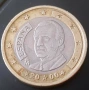 Испания ,монета 1 евро 2000, снимка 1