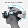 VR каишка BOBOVR M3 Pro за Meta Quest 3/3S с батерия, снимка 5