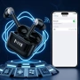 Безжични Bluetooth слушалки TWS с LED дисплей, ENC микрофон и IPX7 водоустойчивост, снимка 6