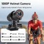 1080P камера за каска, мини екшън камера за велосипед и мотоциклет, видеокамера за каска, снимка 2