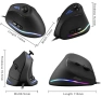 Zelotes Геймърска мишка с кабел и джойстик 10000DPI,11 програмируеми бутона,RGB, снимка 4