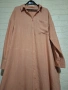 СТРАХОТНА РОКЛЯ ЛЕН И ПАМУЧНА ВИСКОЗА 3XL-4XL, снимка 2