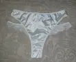 L Бяла сатенена бикина , снимка 5