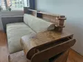 Масивен диван от орехов фурнир , снимка 4