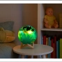 3D многоцветна Нощна лампа - светещ LED глобус с дистанционно, снимка 2