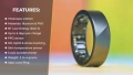 Luna Ring - смарт пръстен, черен, снимка 5