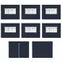Градинска тъмносиня шатра 3x9 м , снимка 4