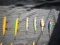 Комплект 11 бр. воблери minnow – различни цветове, снимка 2