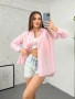🎀Дамска розова риза с джоб, снимка 2
