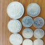 стари сребърни монети стотинки и левове , снимка 4
