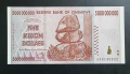Зимбабве .5 000 000 000 долара. 5 билиона  долара. 2008 година. UNC., снимка 1