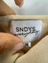 Sndy”s Everyday дълга бежова плетена рокля без презрамки, снимка 2